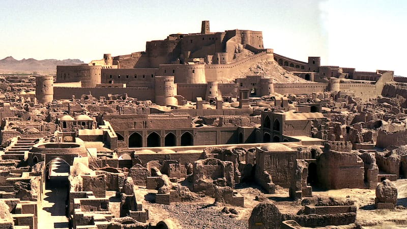 Bam Citadel one of the oldest castle in center of iran bam near kerman